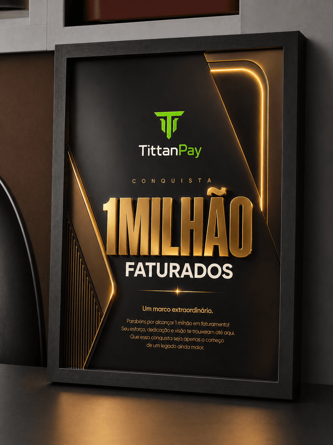 Placa 1 Milhão Faturados